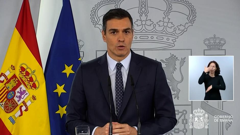 Estas son las nuevas medidas del estado de alarma anunciadas por Pedro Sánchez