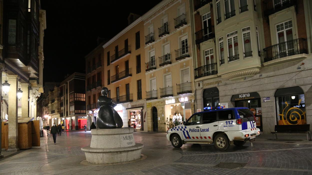 Toque de queda en Palencia este pasado fin de semana