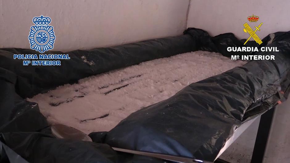 Desmantelan un centro de adulteración de cocaína en Chiva e intervienen dos kilos de droga