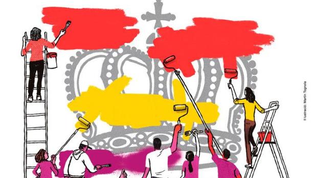 La última campaña de los comunes ataca a la monarquía y al turismo