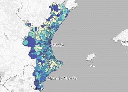 Confinamiento en Valencia: consulte los 93 municipios sin contagios ni muertos por el coronavirus