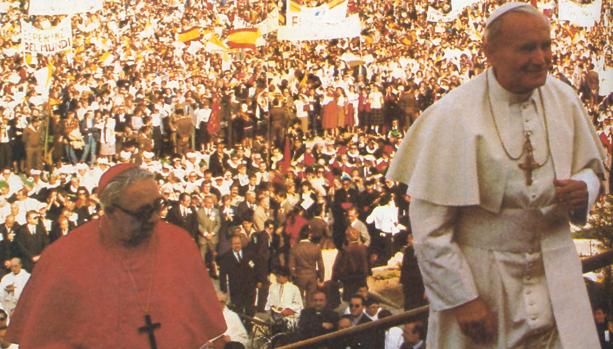 El Polígono recuerda este miércoles la multitudinaria visita de Juan Pablo II hace 38 años