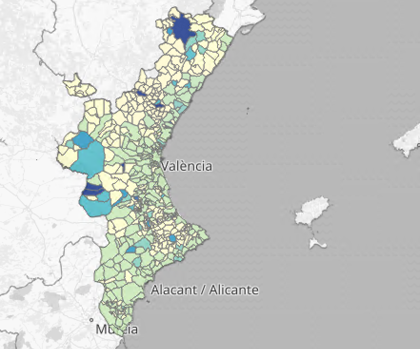 Confinamiento en Valencia: mapa y listado de los últimos rebrotes de coronavirus