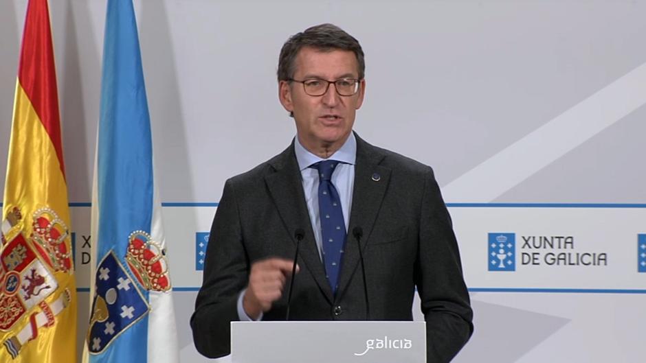 Feijóo anuncia nuevas medidas en Galicia y pide la colaboración de toda la población