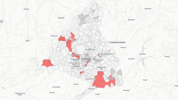 Confinamiento en Madrid | Las nuevas calles, zonas y municipios con restricciones en noviembre