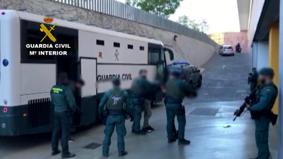 Desarticulan una red de narcotráfico de hachís con ramificaciones en Alicante