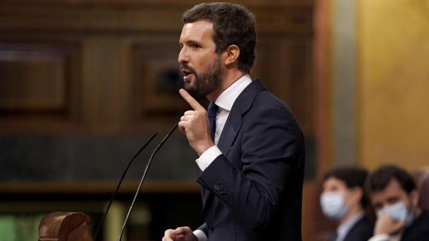 Casado acusa a Sánchez de «poner en riesgo» los fondos europeos