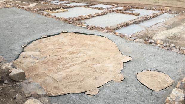 Descubren un papilio del siglo VI en Los Hitos, un espacio único en la península