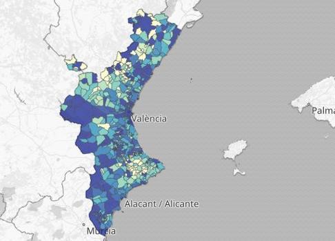 Confinamiento en Valencia: mapa y listado de los nuevos rebrotes de coronavirus