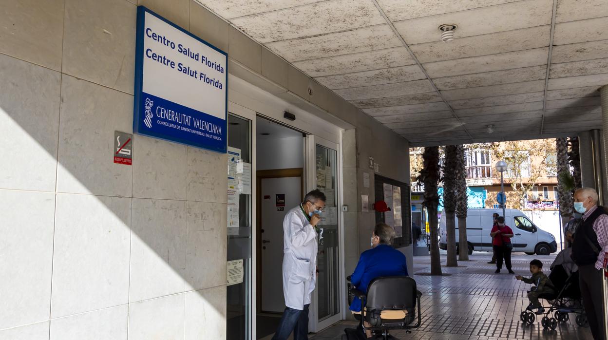 Imagen tomada este martes en un centro de salud de la ciudad de Alicante