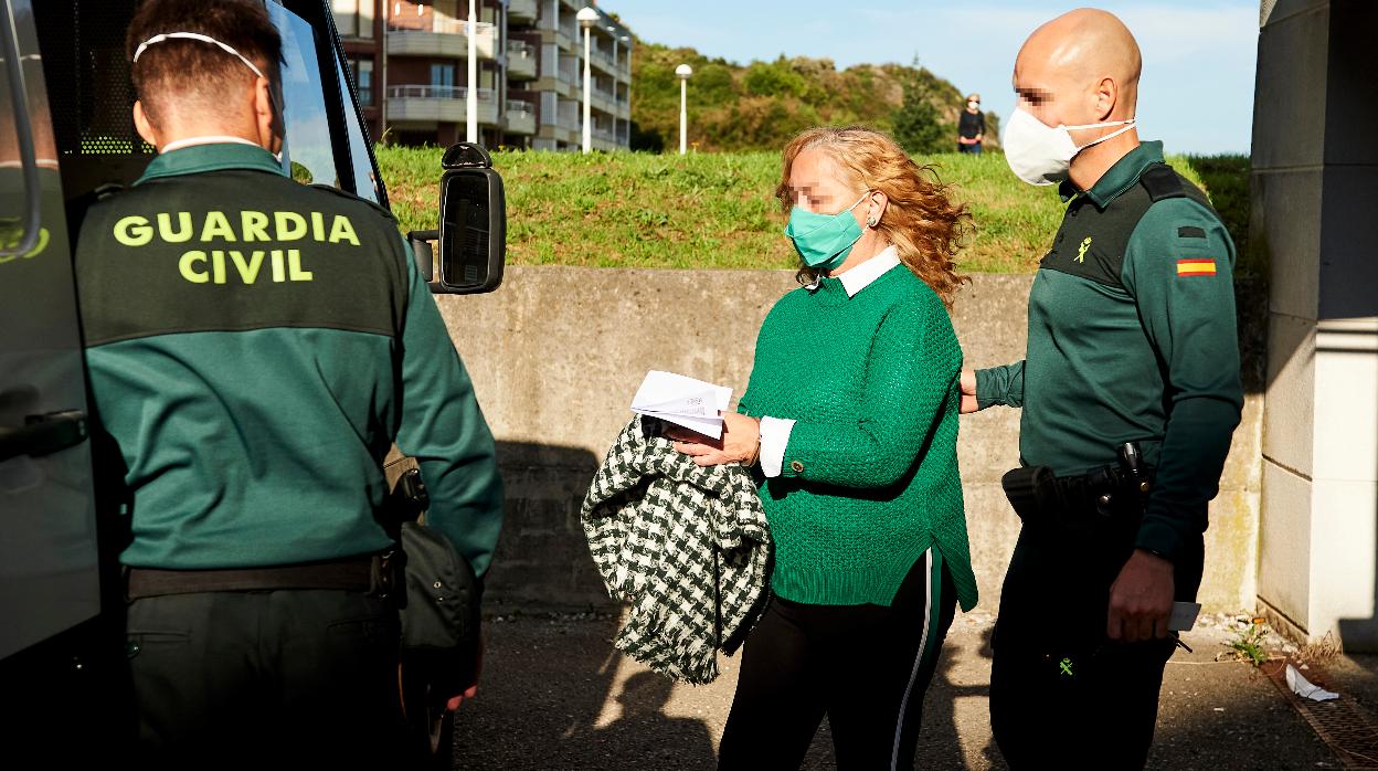 Carmen Moreno, la acusada por el crimen del cráneo de Castro Urdiales