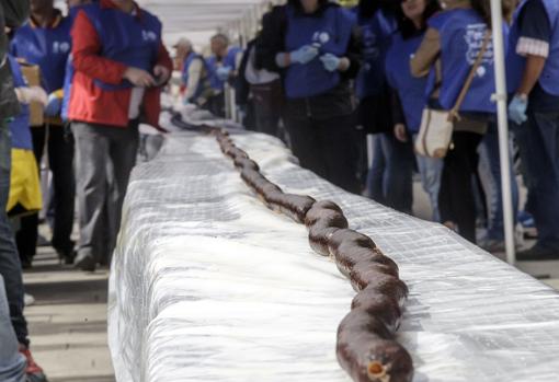 La morcilla más larga del mundo