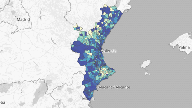 Confinamiento en Valencia: todos los municipios de más de 20.000 habitantes ya han registrado rebrotes