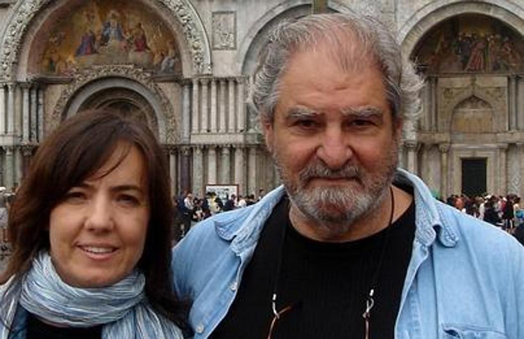 Paoletti junto a su esposa Pilar Bravo