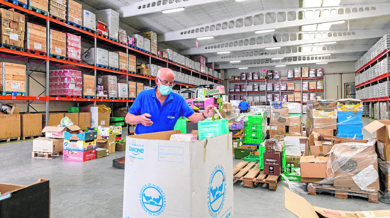 Almacén del Banco de Alimentos de Valladolid