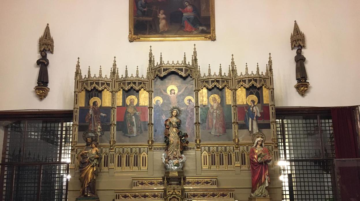 Detalle del convento San Antonio de Padua