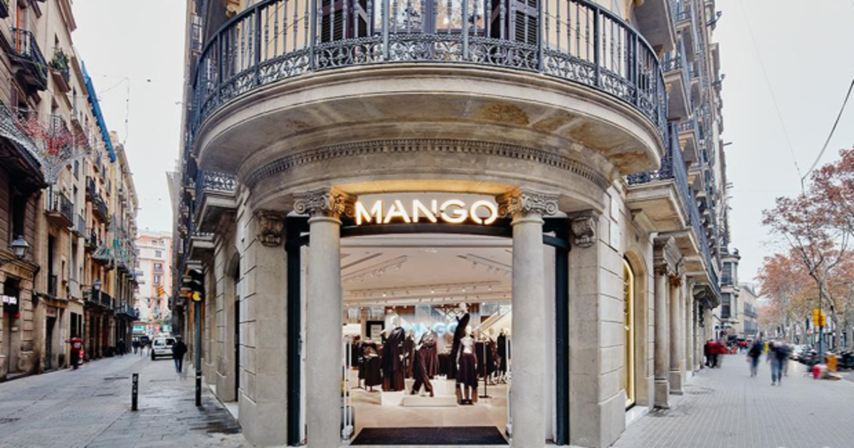 Una tienda Mango en Barcelona