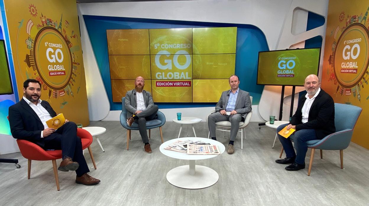 Participantes de la mesa redonda del foro de Go Global sobre la internacionalización