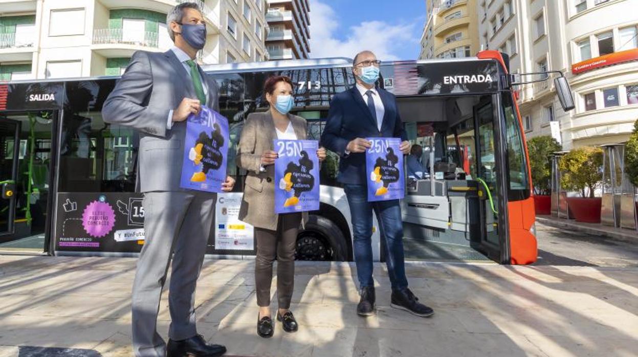 Presentación de la campaña de sensibilización en Alicante, este viernes