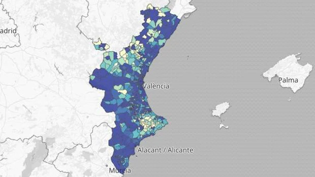 Confinamiento en Valencia: mapa y listado de los 38 nuevos rebrotes de coronavirus