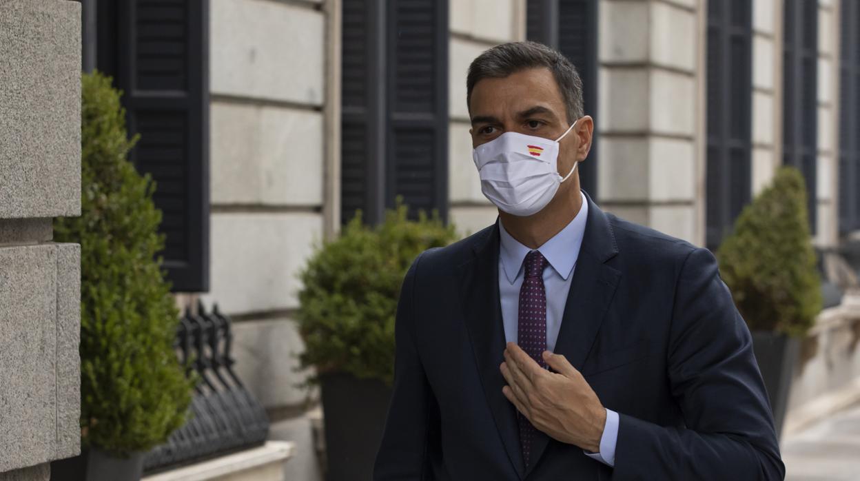 El presidente del Gobierno, Pedro Sánchez