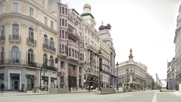 Almeida reformará la calle de Alcalá hasta Cibeles antes de iniciar la obra en la Puerta del Sol en 2021