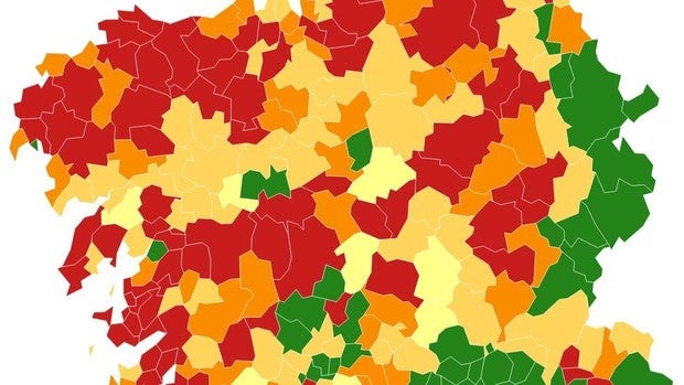 Coronavirus Galicia: estos son los concellos con más casos de Covid-19