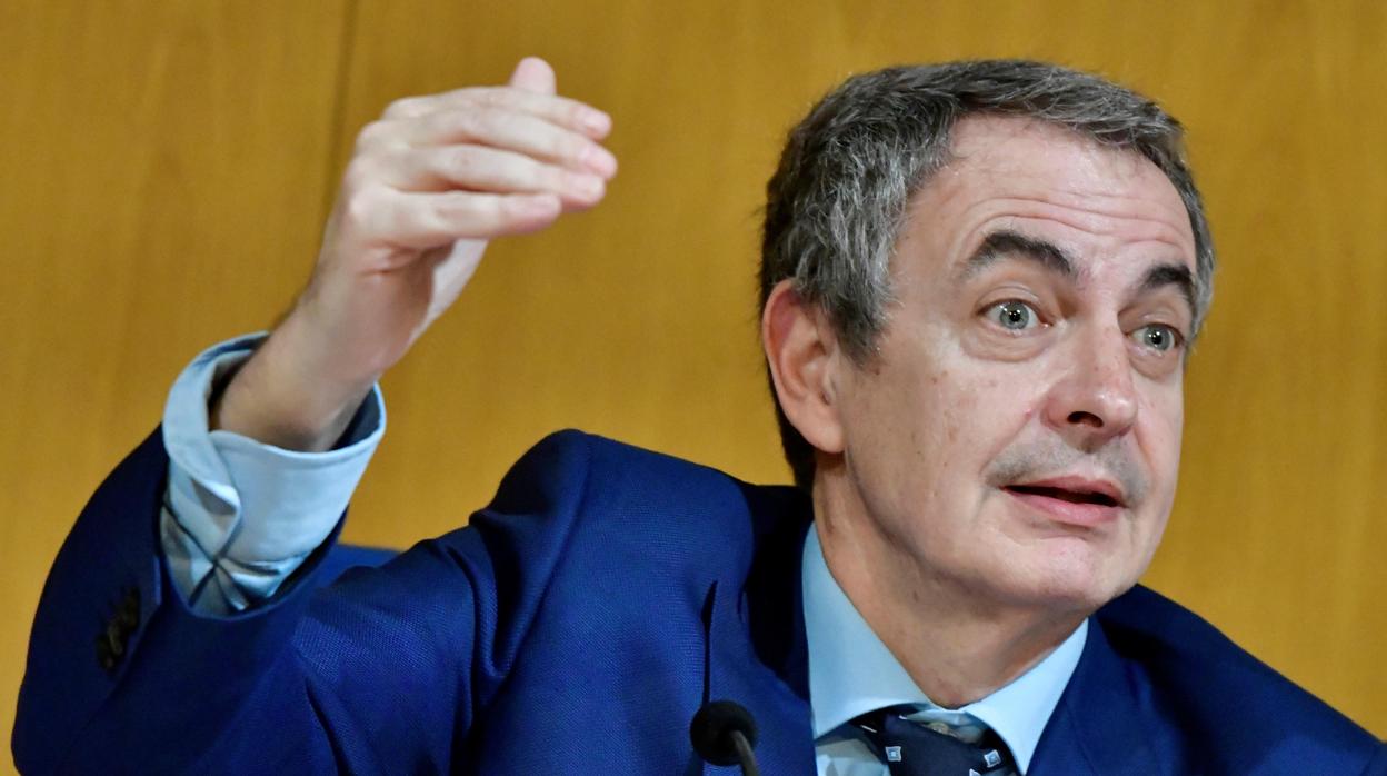 El expresidente del Gobierno José Luis Rodríguez Zapatero