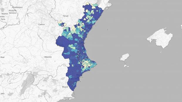 Coronavirus y restricciones en Valencia: mapa y listado de los últimos rebrotes en Valencia, Alicante y Castellón