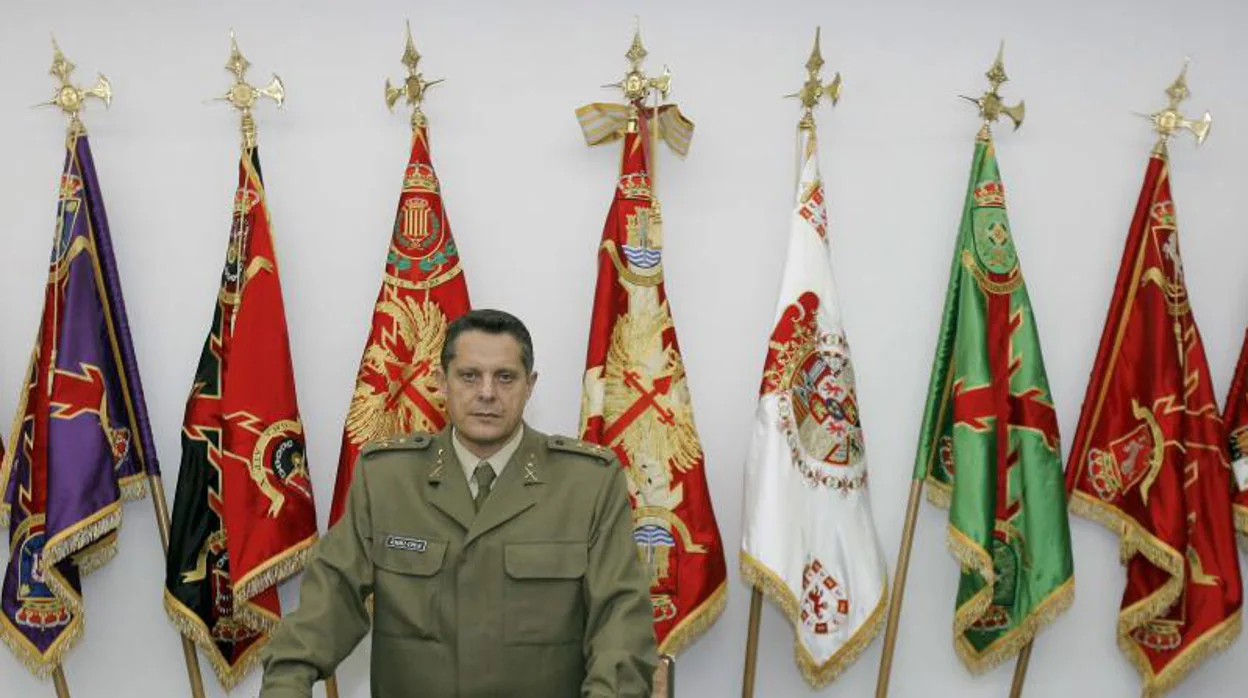El teniente general Álvarez-Espejo, ya retirado, en una imagen de archivo