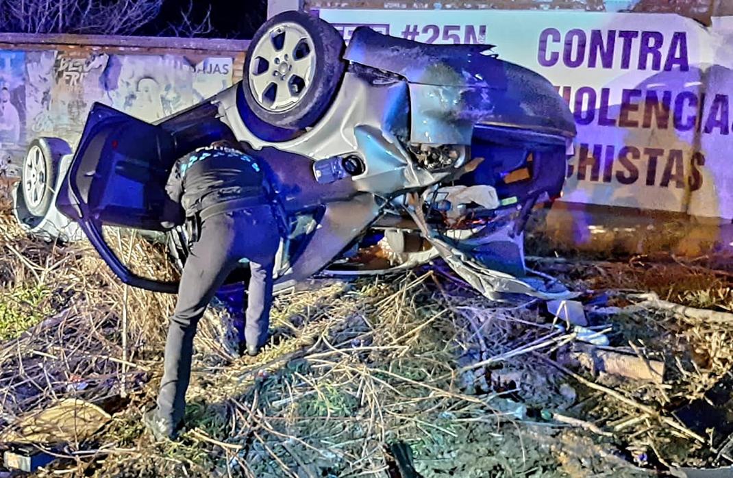 Estado en el que ha quedado el vehículo tras el accidente