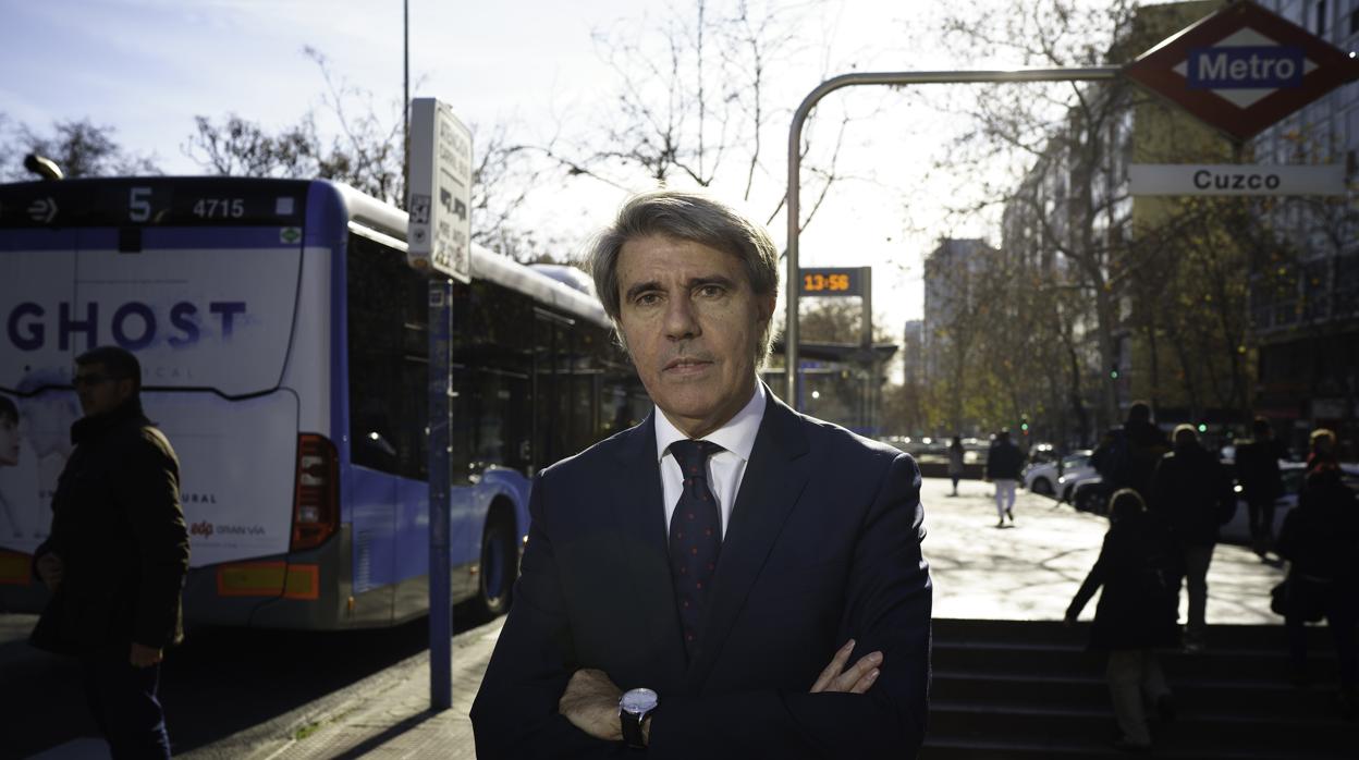 El consejero de Transportes, Ángel Garrido