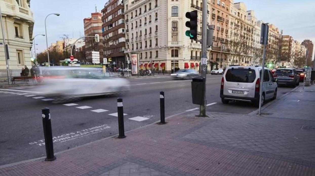 El tramo de la calle de Menéndez Pelayo que será intervenido