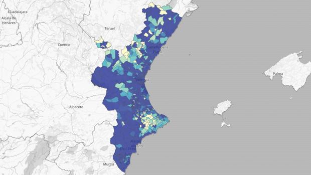 Medidas de Navidad en Valencia: mapa y listado de los últimos rebrotes de coronavirus