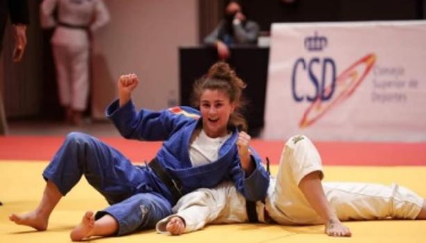 Gema Gómez, campeona nacional de judo en menos de 48 kilos