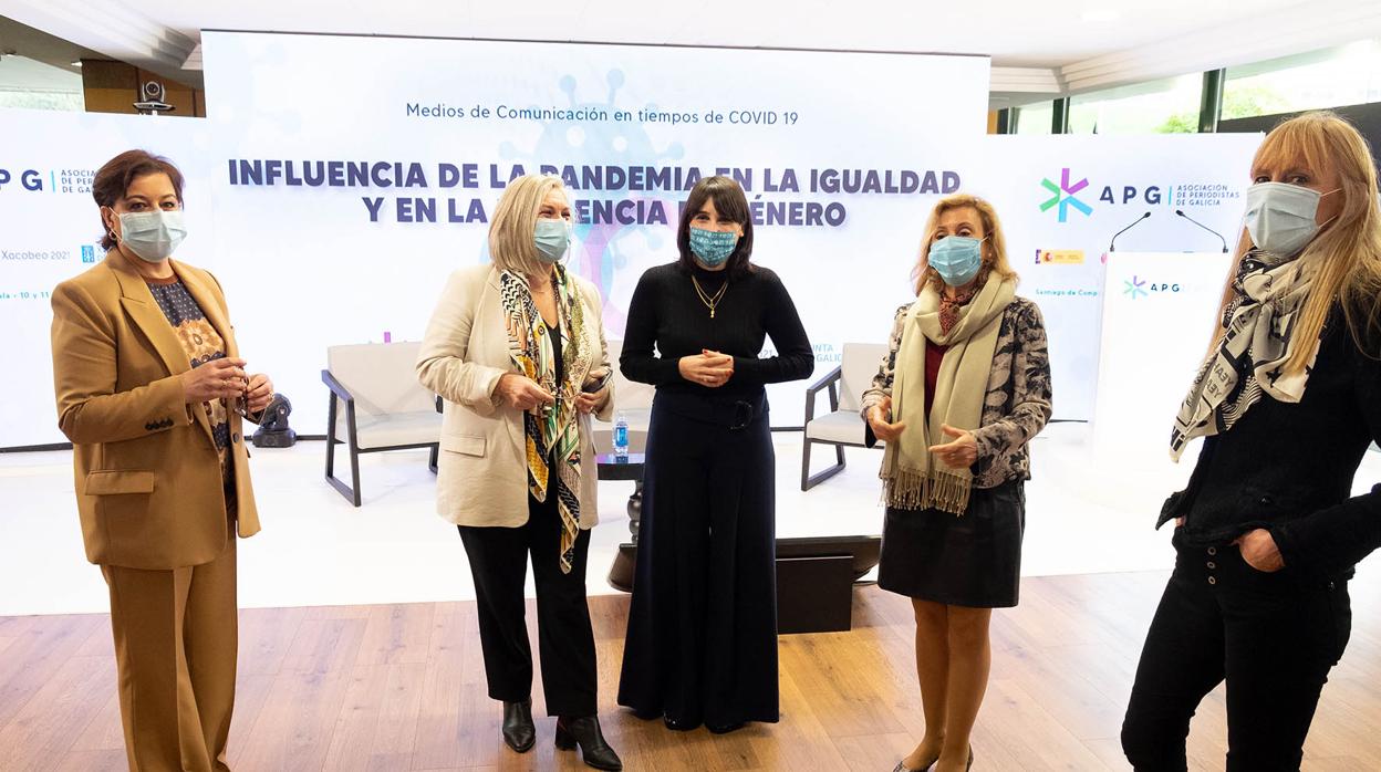 Clausura del congreso organizado por la Asociación de Periodistas de Galicia