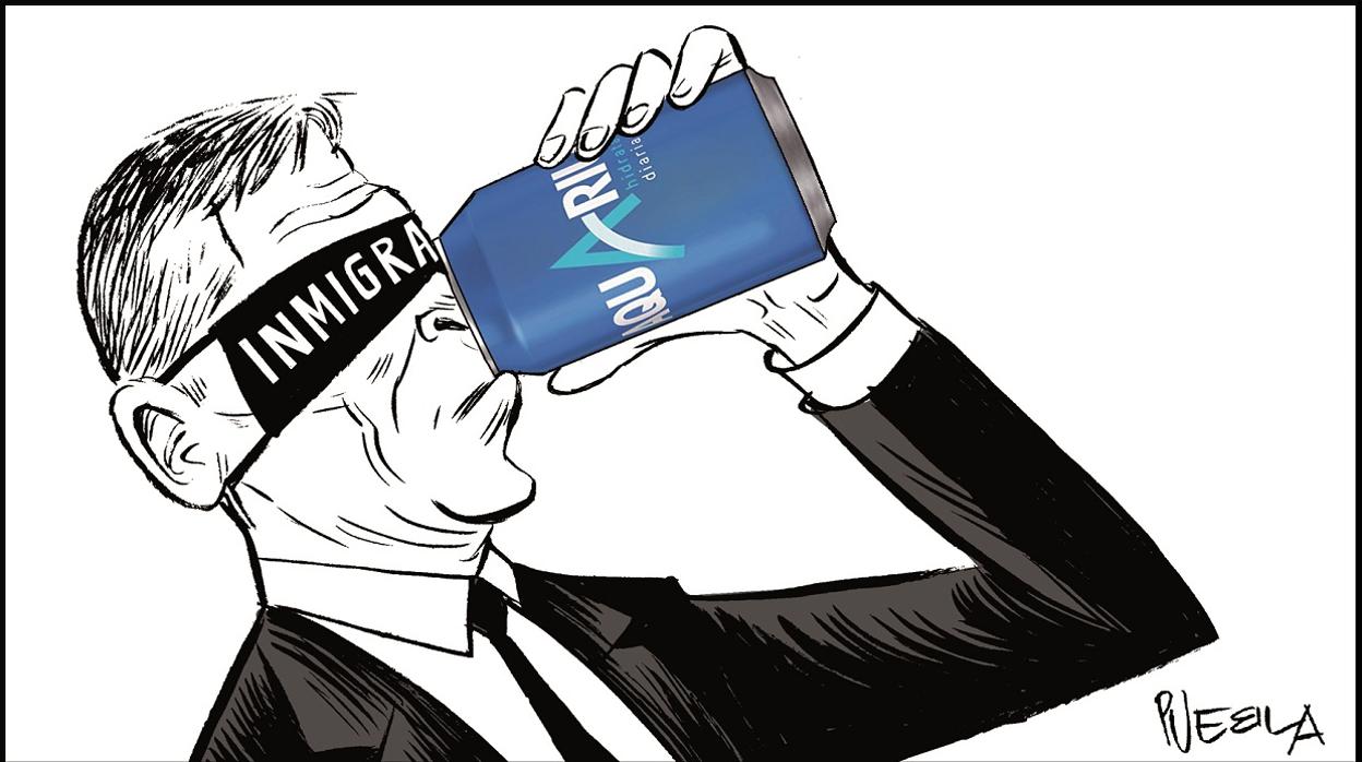 A diversos aeropuertos de España están llegando inmigrantes procedentes de Canarias