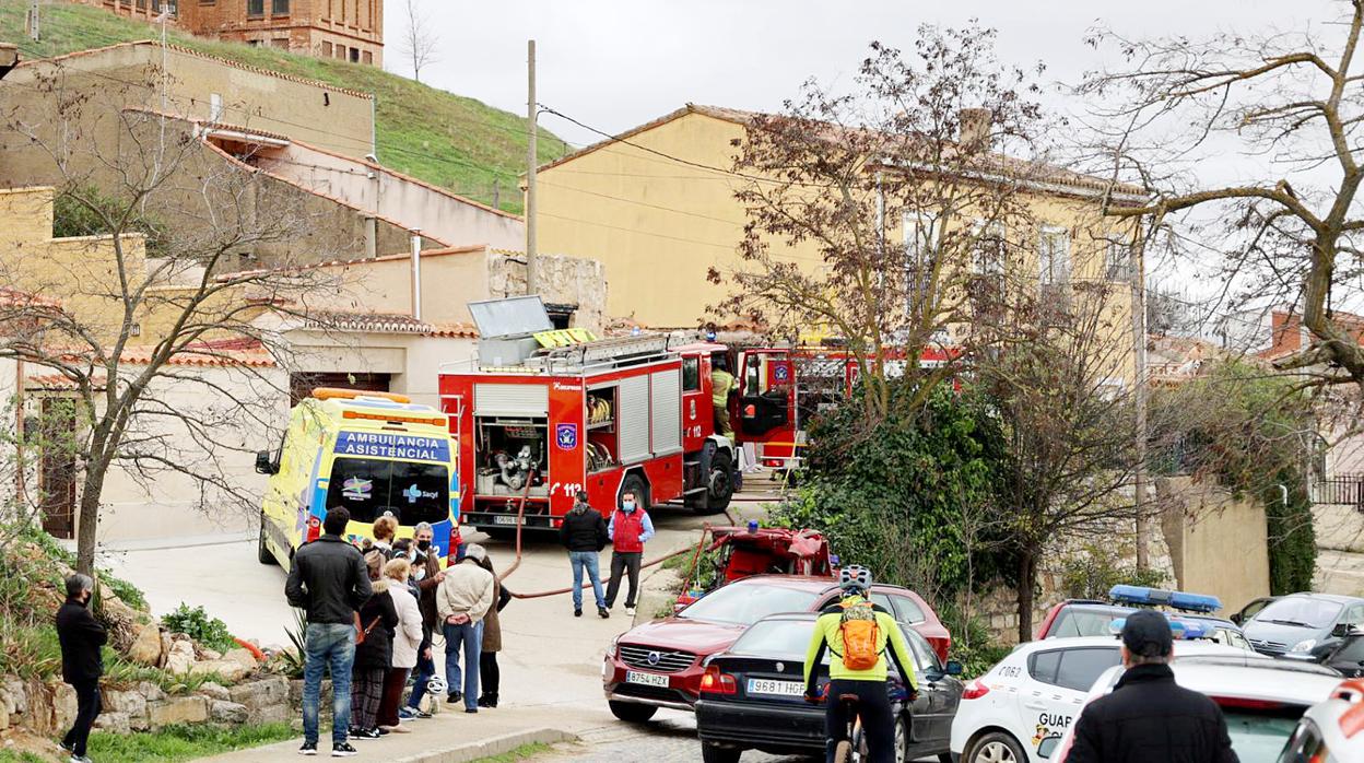 Fallece un matrimonio de avanzada edad en el incendio de su vivienda en Toro