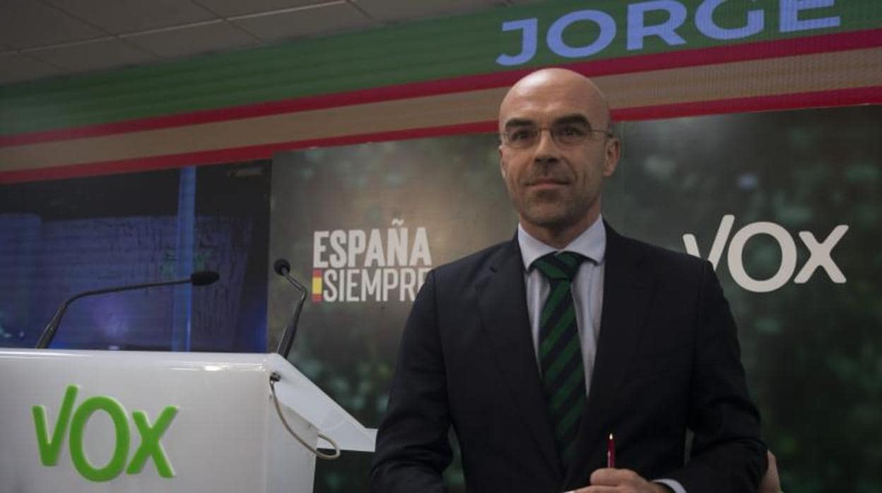 Jorge Buxadé, responsable de Acción Política de Vox