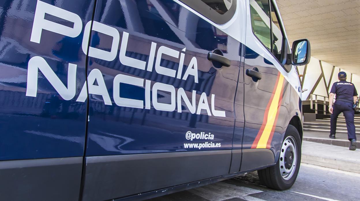 Un coche policial en una imagen de archivo