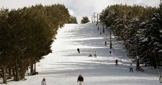 Punto de nieve Santa Inés