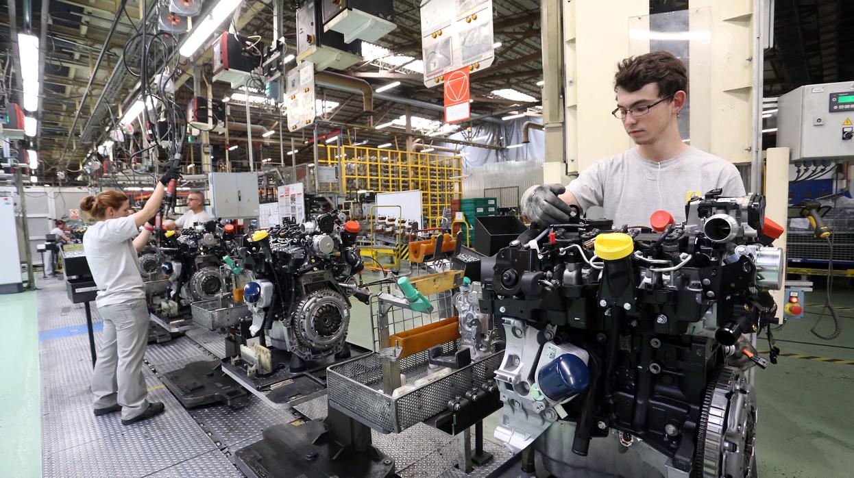 Factoría de motores en Renault Valladolid, en una imagen de archivo