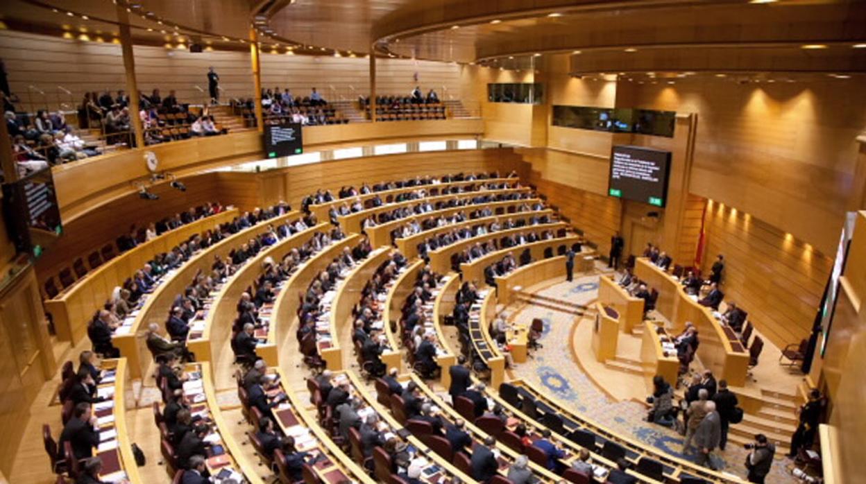 Imagen del Senado durante una de las sesiones de la Cámara Alta.