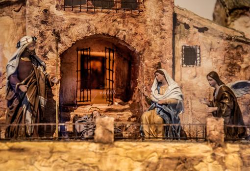 El belén de la Virgen del Valle recrea la ermita toledana