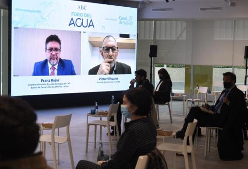 Franz Rojas y Víctor Viñuales también intervinieron en los debates por vía telemática