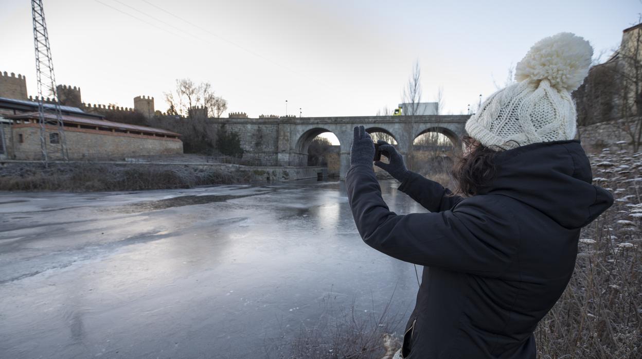 Frío en Ávila