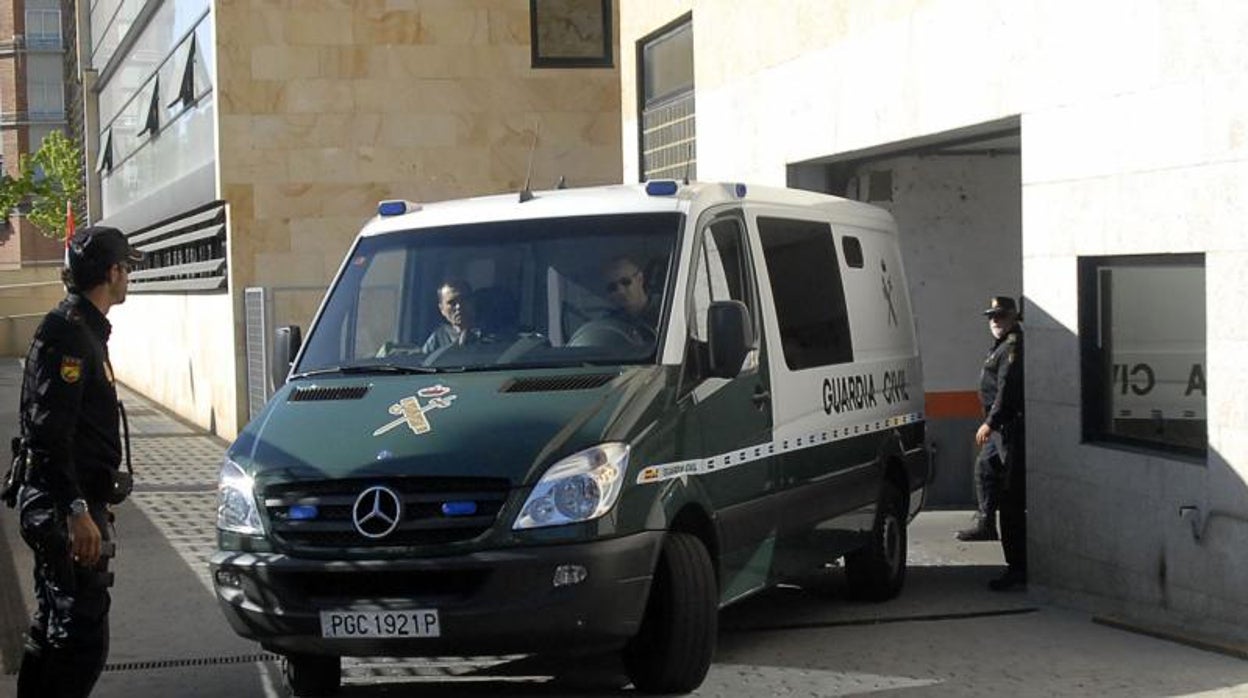 Un furgón de la Guardia Civil, en una imagen de archivo