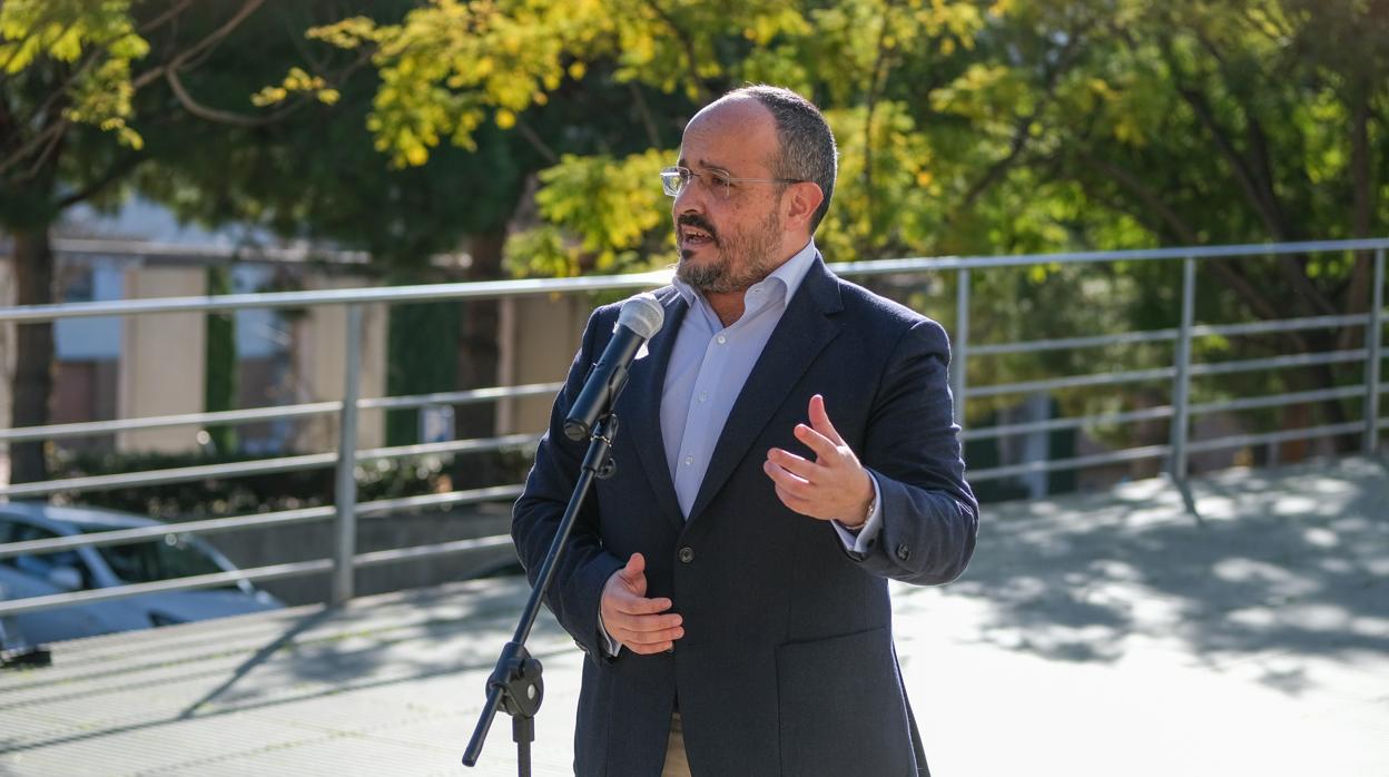 El presidente del PPC, Alejandro Fernández, en una imagen de archivo