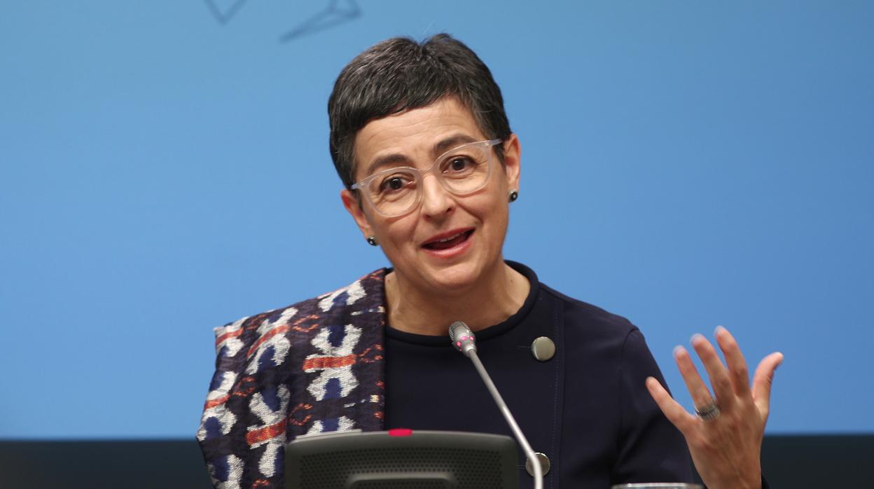 La ministra de Asuntos Exteriores, Unión Europea y Cooperación, Arancha González Laya