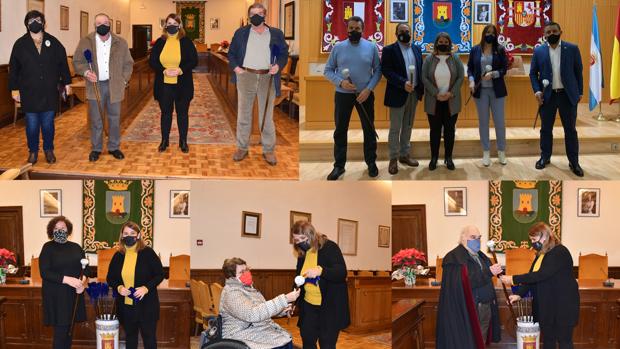 Talavera entrega los bastones de las Mondas, suspendidas por la covid